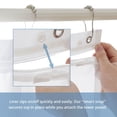 thumbnail image 4 of Arm & Hammer Zip Off Shower Curtain/Liner, 72"x72", 4 of 5