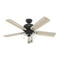 thumbnail image 1 of Hunter 52" Shady Grove Ceiling Fan With LED Light Kit And Pull Chain, Choose Color, 1 of 13