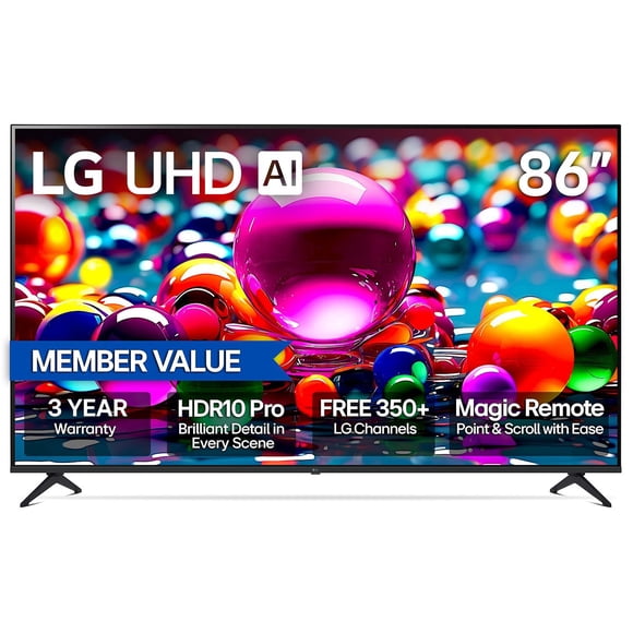 LG 86" Class UA7700 Series 4K UHD Smart TV