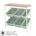 thumbnail image 5 of Seville Classics 6-Bin Organizer, 32.5" W x 14.23" D x 30.51" H, 5 of 14