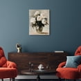 thumbnail image 3 of Cream Roses Vase Floral Canvas Print by Oliver Gal Prints, 3 of 5