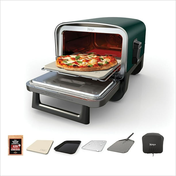Ninja Woodfire 8-in-1 Outdoor Pizza Oven & Smoker with Woodfire