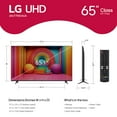 thumbnail image 3 of LG 65” Class UT7550 Series 4K UHD Smart TV, 3 of 13