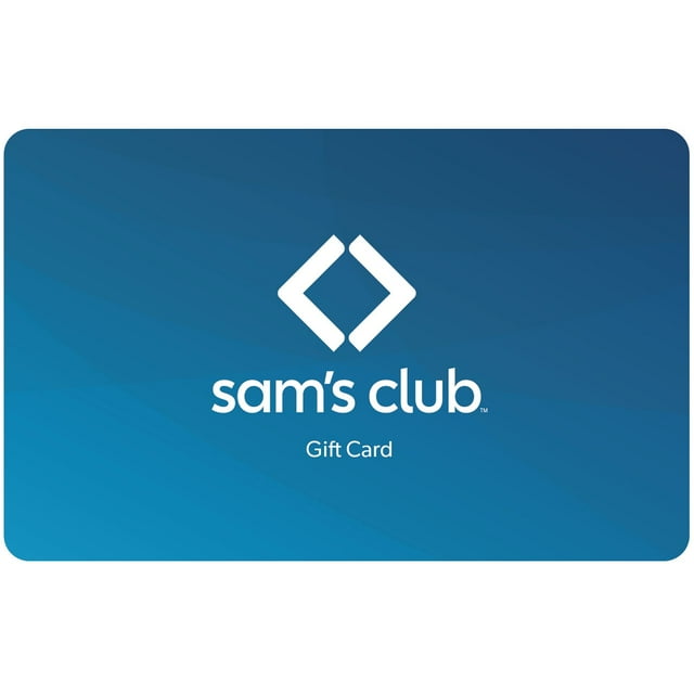 Sam's Club Everyday Blue Gift Card, Various Amounts