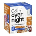 thumbnail image 1 of Oats Overnight High Protein Oatmeal Shake Variety Pack, 8 pk., 1 of 7