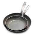 thumbnail image 1 of GreenPan Chatham Hard Anodized Ceramic Nonstick Fry Pan Set, 8" & 10", 1 of 8