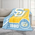 thumbnail image 2 of Logo Brands Southern Jaguars 60"x70" Super Plush Blanket, 2 of 6