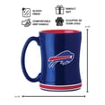 thumbnail image 3 of Logo Brands Buffalo Bills 14oz Relief Mug Set, 3 of 5