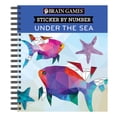 thumbnail image 1 of Brain Games - Sticker by Number: Under the Sea by Brain Games, Spiral Bound, 1 of 4