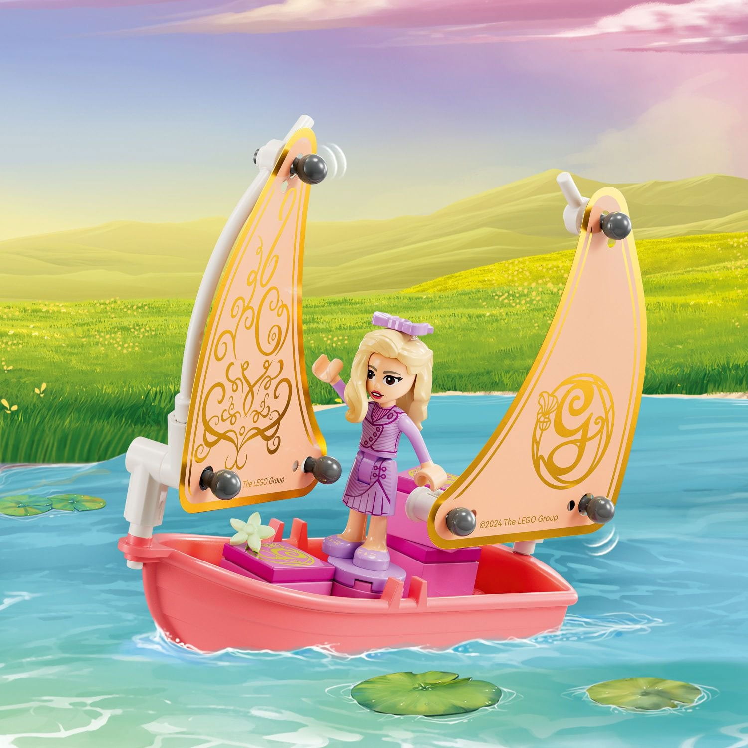 グレープシードunit13-21セット DWE パルキッズ LEGO Wicked Glinda, Elphaba & Nessarose at Shiz University