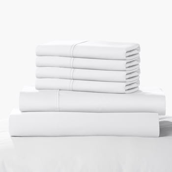 Color Sense 1200-Thread-Count Cotton Blend Sheet Set, Assorted Sizes