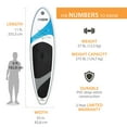 thumbnail image 2 of Lifetime Vista 110 Inflatable Stand-Up Paddleboard, 2 of 25
