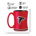 thumbnail image 3 of Logo Brands Atlanta Falcons 14oz Relief Mug Set, 3 of 5