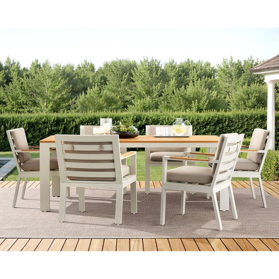 Member's Mark Vista Dining Set with Sunbrella Fabric, 7pc