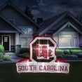 thumbnail image 3 of Logo Brands South Carolina Gamecocks Pre-Lit 7’x10’ Team Inflatable, 3 of 6