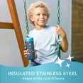 thumbnail image 3 of Bentgo 2-Pack Kids Stainless Steel 14 oz Water Bottle Set, Assorted Designs, 3 of 6