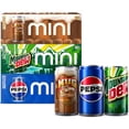 thumbnail image 1 of Pepsi, Mountain Dew and Mug Root Beer Soda Mini Variety Pack, 7.5 fl oz., 30 pk., 1 of 5