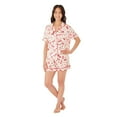 thumbnail image 1 of Member's Mark Women's Valentines Notch Collar Pajama Set, 1 of 11