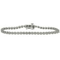 thumbnail image 1 of Round Cut Diamond Tennis Bracelet in 14K Gold, 1 of 7
