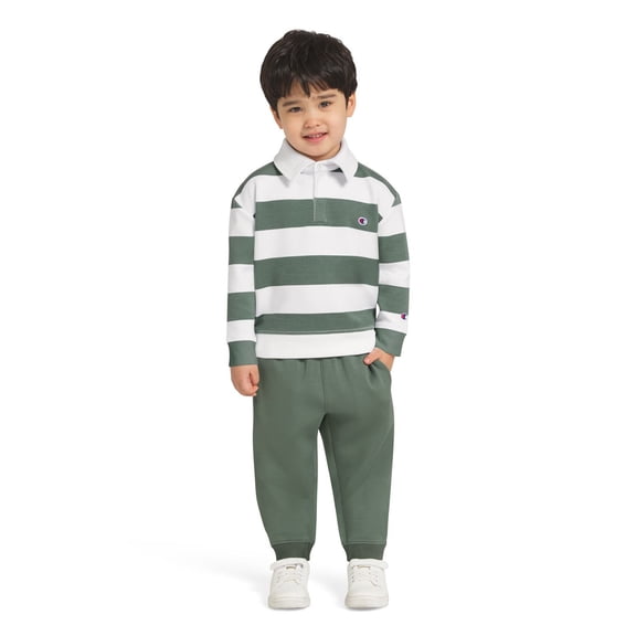 Champion Toddler Boys 2-Piece Rugby Polo & Pants Set