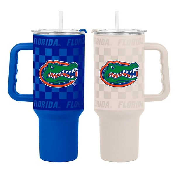 Logo Brands Florida Gators 40 Stainless Steel Tumbler Set