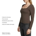 thumbnail image 4 of Express Women's Square Neck Top, 4 of 6
