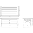 thumbnail image 10 of Member's Mark Catalina Teak Set with Sunbrella Fabric, 6pc, 10 of 10