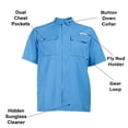 thumbnail image 3 of Habit Men's Short Sleeve 50+ UPF Fishing Shirt, 3 of 6