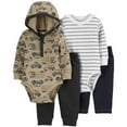 thumbnail image 1 of Carter's Boys 4 Piece Bodysuit Pant Set, 1 of 4