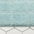 thumbnail image 8 of Town & Country Everyday Ultra Plush Solid Tufted Windowpane Bath Mat 20"x32", 8 of 10