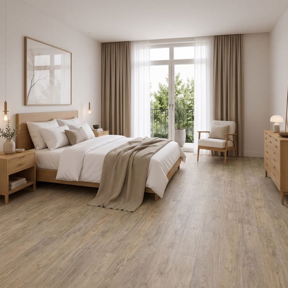 Select Surfaces Savannah Waterproof AC5 Laminate Flooring 12 mm Thick 6.22 in. W x 47.60 in. L (14.39 sq. ft. / carton)