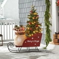 thumbnail image 1 of Member's Mark 46" Pre-Lit Sleigh Topiary, 1 of 4