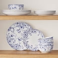 thumbnail image 2 of Member's Mark 12-Piece Porcelain Toile Dinnerware Set, 2 of 3