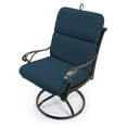 thumbnail image 3 of Sunbrella 22" x 45"  Solid Rectangular Knife Edge Outdoor Chair Cushion with Ties and Hanger Loop, 3 of 6