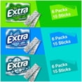 thumbnail image 4 of Extra Mint Sugar Free Chewing Gum, Variety Pack, 15 pcs., 18 pk., 4 of 9
