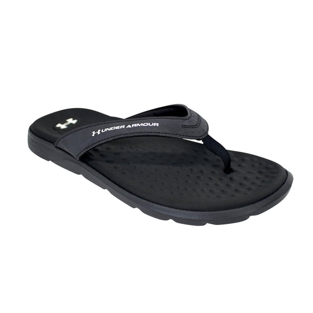 Under Armour Men\'s  Ignite Pro Marbella Flip Flop Sandals Black White Size 9 NWT Under Armour Women main image 4