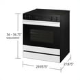thumbnail image 4 of Samsung Bespoke 6.3 cu. ft. Slide-In Electric Range with Illuminated Safety Knobs, 4 of 9