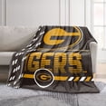 thumbnail image 2 of Logo Brands Grambling Tigers 60"x70" Super Plush Blanket, 2 of 7