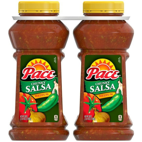 Pace Chunky Salsa, Medium, 38 oz., 2 ct.