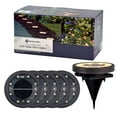 thumbnail interactive-video image 1 of Member's Mark 6-Piece LED Solar Disc Lights - Oil-Rubbed Bronze, 1 of 8
