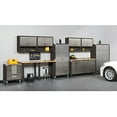 thumbnail image 16 of Seville Classics UltraHD 2 Door Rolling Cabinet, 28" W x 18” D x 34.5" H, 16 of 17