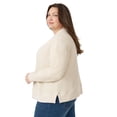 thumbnail image 6 of Seven7 Women's Waffle V-Neck Top, 6 of 11