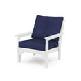 thumbnail image 3 of POLYWOOD Gulf Shores Deep Seating Fire Chat Set with Sunbrella Fabric, 5pc, 3 of 7