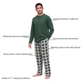 thumbnail image 4 of Eddie Bauer Men's Flannel Sleep Set, 4 of 6