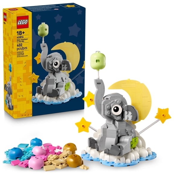 LEGO Baby Elephant in the Sky Building Set, 402 pc.