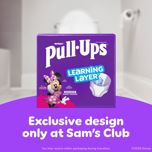 Pull-Ups Training Pants for Girls, Sizes 2T-6T - Samsclub.com