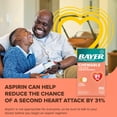 thumbnail image 4 of Bayer Chewable Aspirin Regimen Low Dose Pain Reliever Tablets, 81mg, Orange, 252 ct., 4 of 7