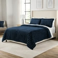 thumbnail image 1 of Member's Mark 3-Piece Channel Faux Fur Comforter Set, Assorted Sizes, 1 of 5