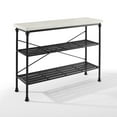 thumbnail image 8 of Crosley Furniture Madeleine Console Sofa Table, Black/White, 8 of 12