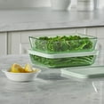 thumbnail image 7 of Pyrex Simply Store Tinted 12-Piece Glass Food Storage Container Set, Green & Blue, 7 of 9